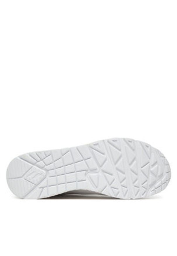 skechers - Skechers Sneakersy Uno 155506/WTRG Biały. Kolor: biały. Materiał: skóra