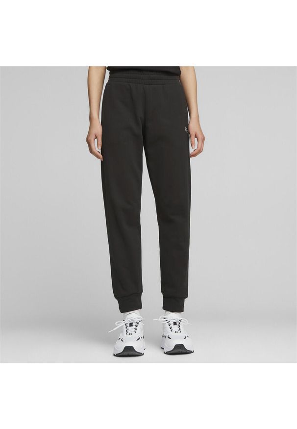 Spodnie Dresowe Sportowe Damskie Puma Better Essentials Cl Tr. Kolor: czarny. Materiał: dresówka. Sport: fitness