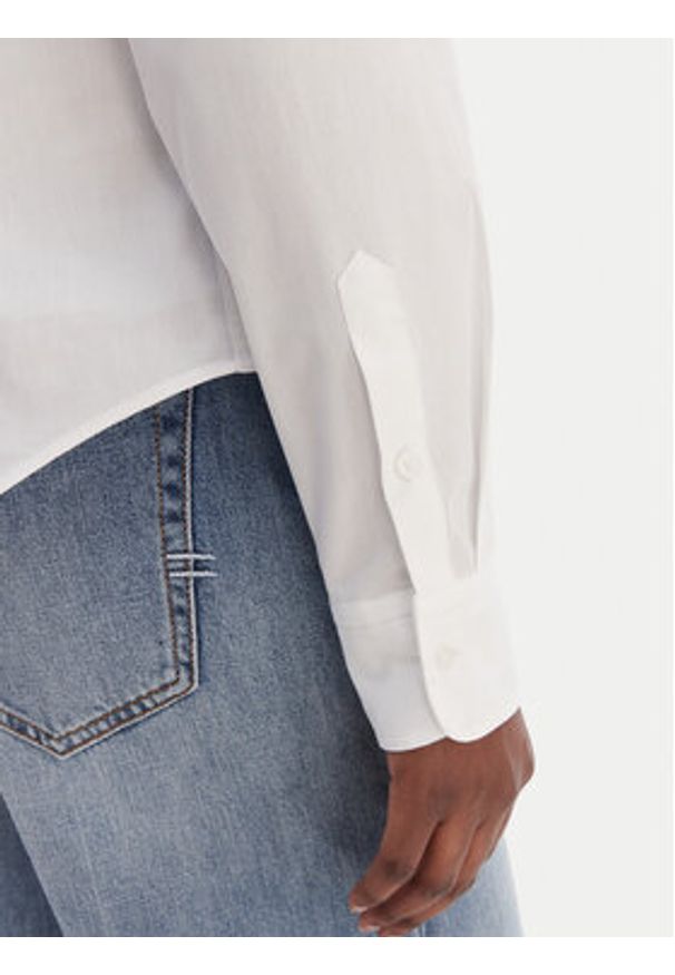 Hugo - HUGO Koszula Essential 50552832 Biały Regular Fit. Kolor: biały. Materiał: bawełna