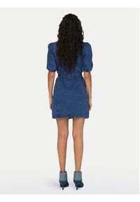 only - ONLY Sukienka jeansowa Vibbe 15304123 Niebieski Regular Fit. Kolor: niebieski. Materiał: bawełna