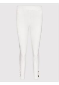 Rinascimento Spodnie materiałowe CFC0108705003 Biały Slim Fit. Kolor: biały. Materiał: materiał, syntetyk #2