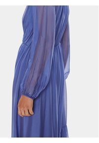 Dixie Sukienka letnia A207J102 Niebieski Regular Fit. Kolor: niebieski. Materiał: jedwab, wiskoza. Sezon: lato #4