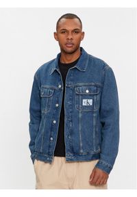 Calvin Klein Jeans Kurtka jeansowa Regular 90'S Denim Jacket J30J324972 Niebieski Regular Fit. Kolor: niebieski. Materiał: bawełna #1