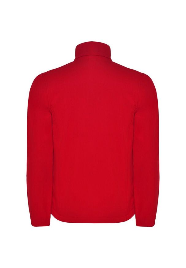 ROLY - Męska Kurtka Soft Shell Antartida. Kolor: czerwony. Sport: turystyka piesza