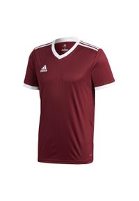 Adidas - Koszulka piłkarska dla dzieci adidas Tabela 18 Jersey junior. Kolor: brązowy. Materiał: jersey. Sport: piłka nożna #1