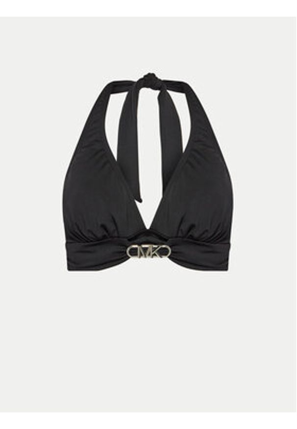 MICHAEL Michael Kors Góra od bikini MM7M161 Czarny. Kolor: czarny. Materiał: syntetyk