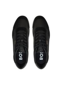BOSS Sneakersy Titanium 50536524 Czarny. Kolor: czarny. Materiał: zamsz, skóra #7