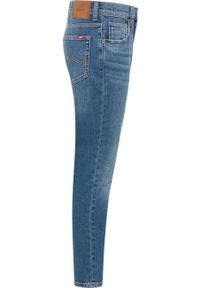 Mustang - Męskie Spodnie Jeansowe MUSTANG Toledo Tapered Denim Blue 1014326 5000 774