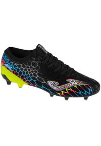 Joma - Buty piłkarskie korki męskie, Gol 24 FG GOLW. Kolor: czarny, wielokolorowy, żółty. Sport: piłka nożna