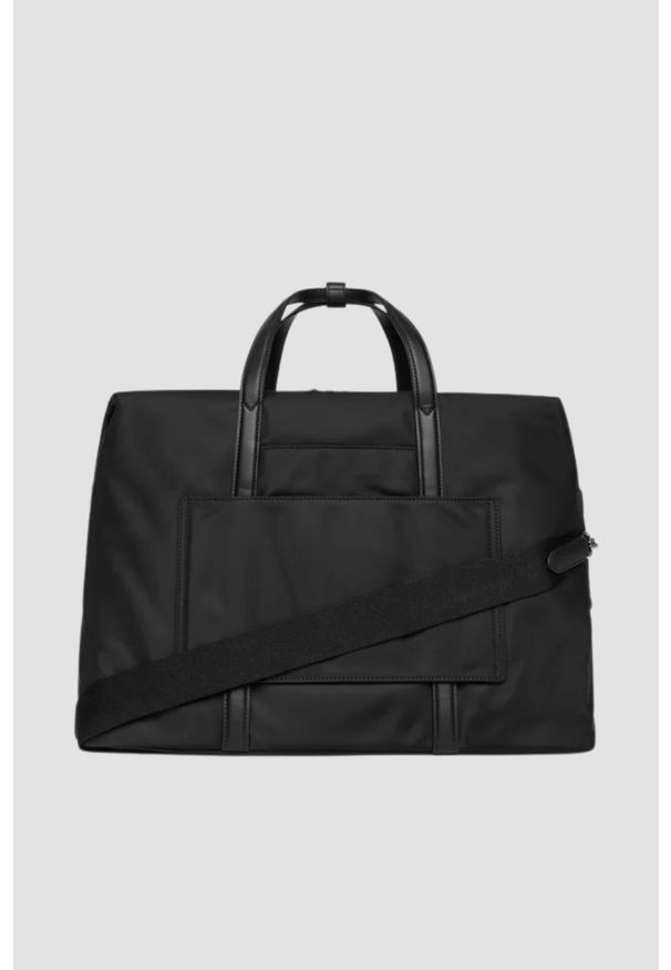 Karl Lagerfeld - KARL LAGERFELD Damska torba sportowa Ikon Nylon. Kolor: czarny. Materiał: nylon. Sport: fitness