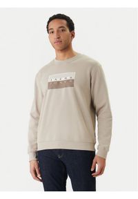 Jack & Jones Bluza Fusion 12289807 Szary Relaxed Fit. Kolor: szary. Materiał: bawełna #1