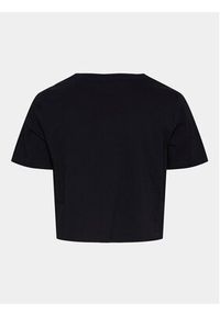Pieces T-Shirt Sara 17146319 Czarny Oversize. Kolor: czarny. Materiał: bawełna