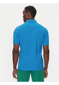 Hechter Paris Polo Pique H-Eco 74004 151902 Niebieski Regular Fit. Typ kołnierza: polo. Kolor: niebieski. Materiał: bawełna