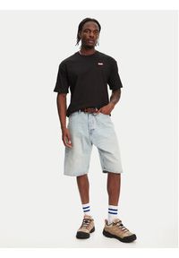Hunter T-Shirt Rasputin HARM0057251 Czarny Relaxed Fit. Kolor: czarny. Materiał: bawełna