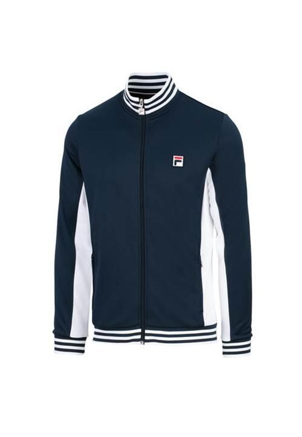 Bluza sportowa męska Fila Olaf Classic Retrolook. Kolor: wielokolorowy