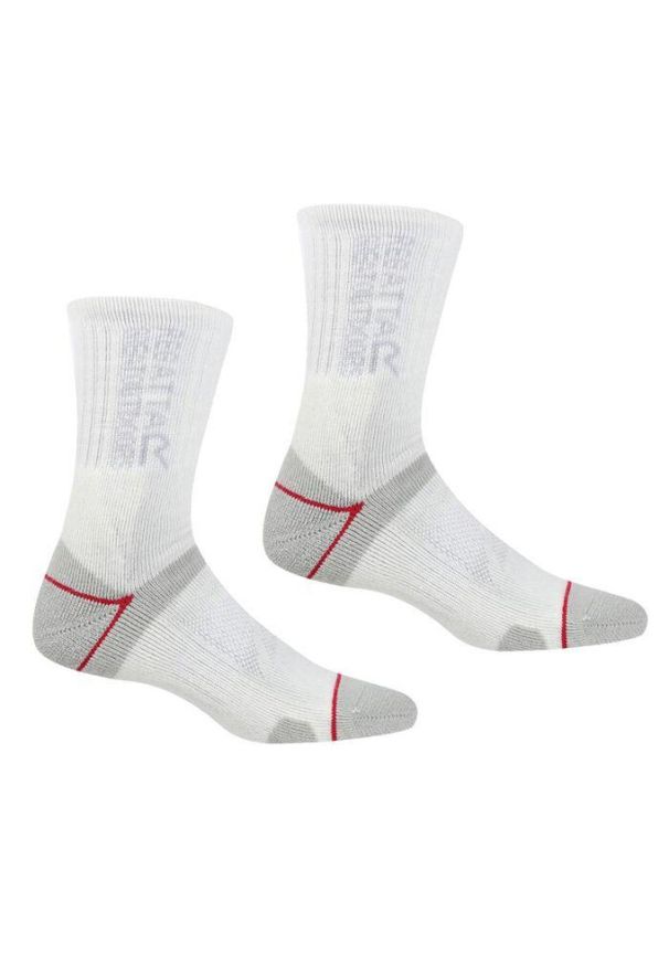 Regatta - Skarpety do chodzenia damskie Blister Protect II 2-pak. Kolor: szary. Sport: turystyka piesza