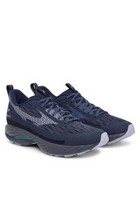 Mizuno Buty do biegania Wave Rider Tt 3 J1GC2532 Czarny. Kolor: czarny. Materiał: materiał. Model: Mizuno Wave #4
