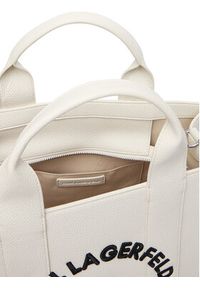 Karl Lagerfeld - KARL LAGERFELD Torebka B1W30041 Biały. Kolor: biały. Materiał: skórzane #2