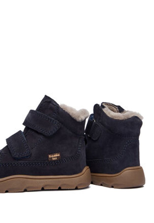 Froddo Śniegowce G2110151 M Granatowy. Kolor: niebieski. Materiał: skóra, zamsz