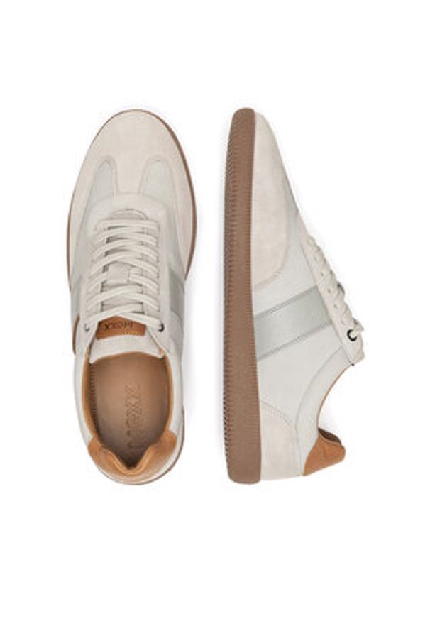 MEXX Półbuty PATRICK-01 MI24 Biały. Kolor: biały. Materiał: skóra, zamsz