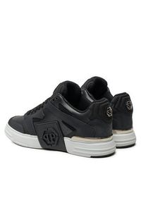 Philipp Plein - PHILIPP PLEIN Sneakersy SADS MSC3912 PLE010N Czarny. Kolor: czarny. Materiał: skóra #5