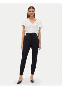 Vero Moda Spodnie materiałowe Eva 10197909 Czarny Loose Fit. Kolor: czarny. Materiał: syntetyk