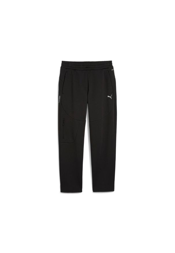 Spodnie sportowe męskie Puma Tech Dk Op. Kolor: czarny. Materiał: dresówka. Styl: sportowy