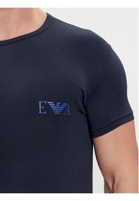 Emporio Armani Underwear Komplet 2 t-shirtów 111670 4R715 06236 Granatowy Regular Fit. Kolor: niebieski. Materiał: bawełna #3