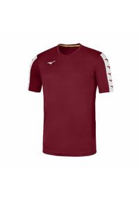Koszulka Mizuno Team nara Training. Kolor: czerwony. Sport: piłka nożna #1