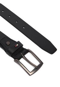 TOMMY HILFIGER - Tommy Hilfiger Pasek Męski Denton Adj 3.5 AM0AM14066 Czarny. Kolor: czarny. Materiał: skóra #3