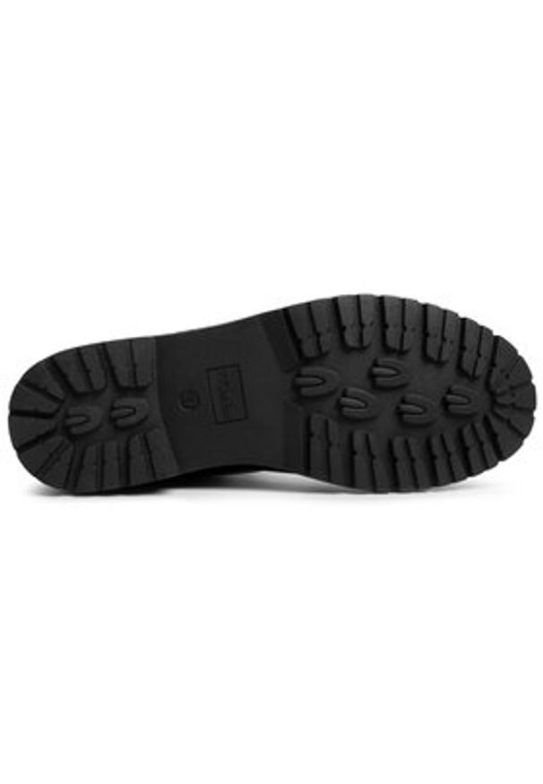 DeeZee Botki WS5169-01 Czarny. Kolor: czarny. Materiał: skóra