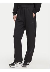 Adidas - adidas Spodnie dresowe Z.N.E. Open Hem KF6374 Czarny Loose Fit. Kolor: czarny. Materiał: bawełna #1