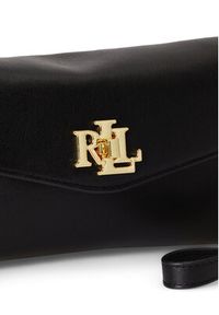 Lauren Ralph Lauren - LAUREN RALPH LAUREN Torebka 432P11743002 Czarny. Kolor: czarny. Materiał: skórzane #4