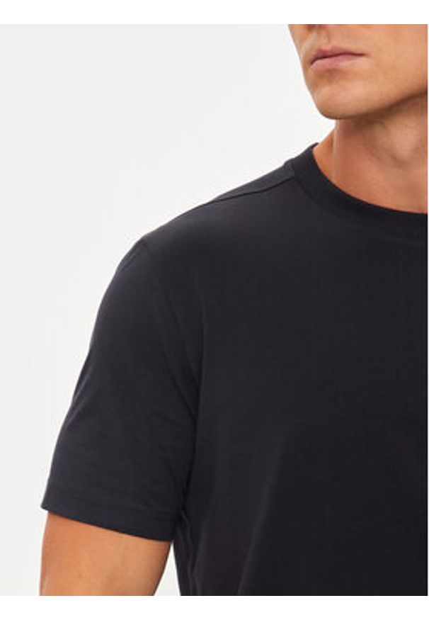 BOSS - Boss T-Shirt 50506373 Granatowy Regular Fit. Kolor: niebieski. Materiał: bawełna