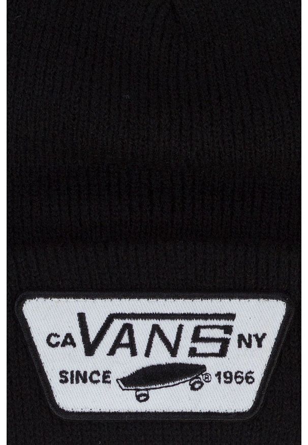 Vans - Czapka Milford. Kolor: czarny