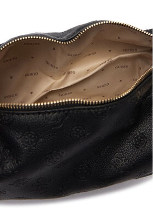 Guess Torebka Anise Mini HWPD99 16770 Czarny. Kolor: czarny. Materiał: skórzane