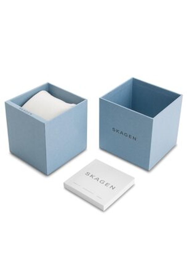 Skagen Zegarek Signatur SKW6355 Brązowy. Kolor: brązowy
