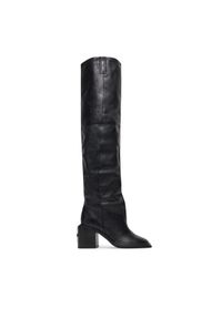 Naked Wolfe Kozaki Nature Nappa Prince Czarny. Kolor: czarny. Materiał: skóra #1