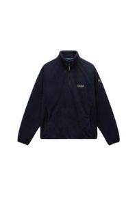 Wodoodporna kurtka z zamkiem błyskawicznym Napapijri T-Dolent. Kolor: czarny. Materiał: polar #1