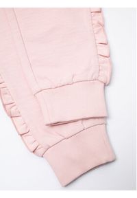 COCCODRILLO - Coccodrillo Spodnie dresowe WC2120101BET Różowy Regular Fit. Kolor: różowy. Materiał: bawełna #4