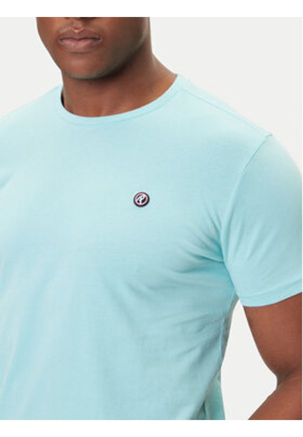 Petrol Industries T-Shirt M-ROS-TSR002 Niebieski Regular Fit. Kolor: niebieski. Materiał: bawełna