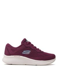 skechers - Skechers Sneakersy Perfect Time 149991/PLUM Fioletowy. Kolor: fioletowy. Materiał: materiał