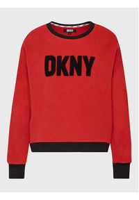 DKNY Piżama YI2822603F Czerwony Regular Fit. Kolor: czerwony. Materiał: syntetyk #6