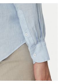 PAUL & SHARK - Paul&Shark Koszula 25413180CF Błękitny Regular Fit. Kolor: niebieski. Materiał: len #2