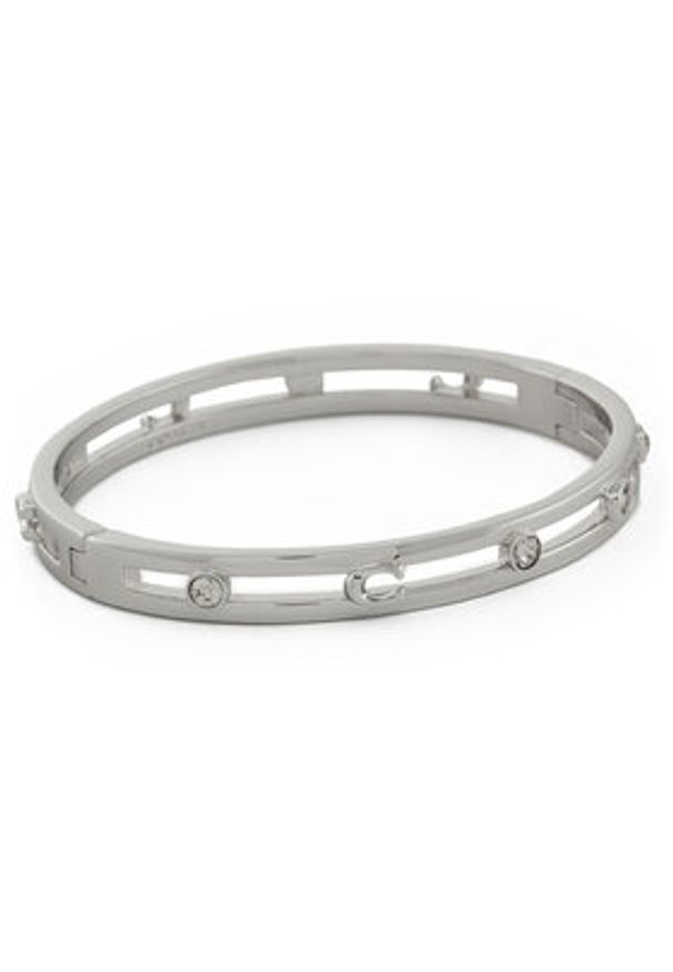 Coach Bransoletka 37506208 Srebrny. Materiał: metalowe. Kolor: srebrny