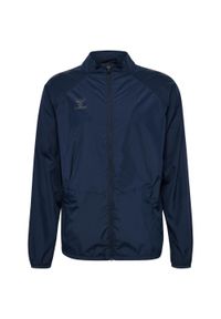 Kurtka wodoodporna Hummel Pro. Kolor: niebieski. Materiał: poliester. Sport: piłka ręczna #1