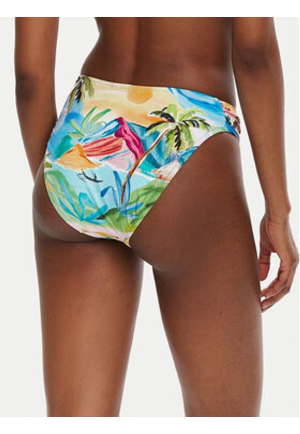 Seafolly Dół od bikini South Pacific 40726-211 Kolorowy. Materiał: syntetyk. Wzór: kolorowy