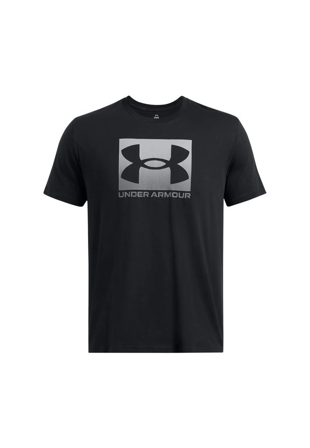 T-shirt Under Armour Boxed. Kolor: szary, czarny, wielokolorowy. Sport: fitness