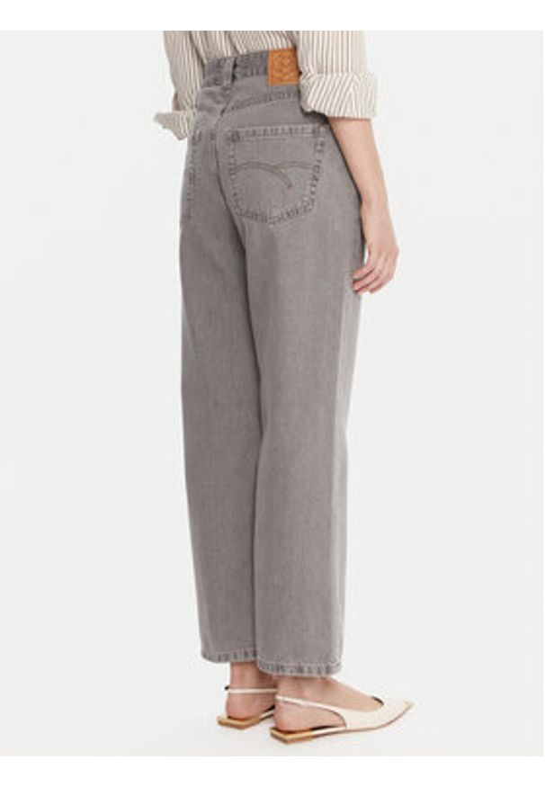 Marella Jeansy 2523186084 Szary Mom Fit. Kolor: szary