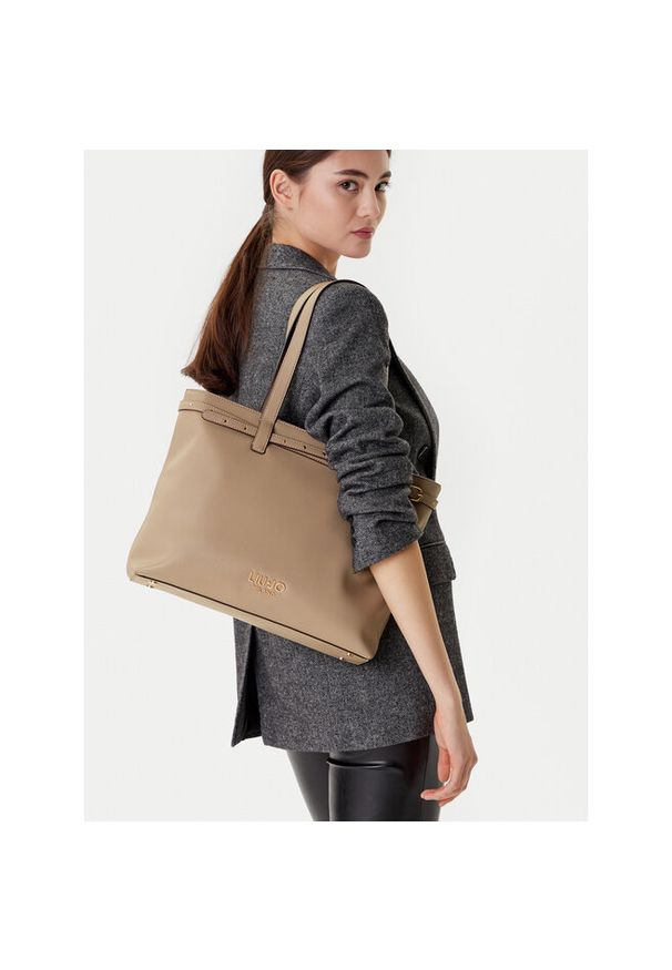 Torebka Liu Jo. Kolor: beżowy